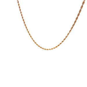 10K ROSE GOLD 11 GRAM ROPE CHAIN