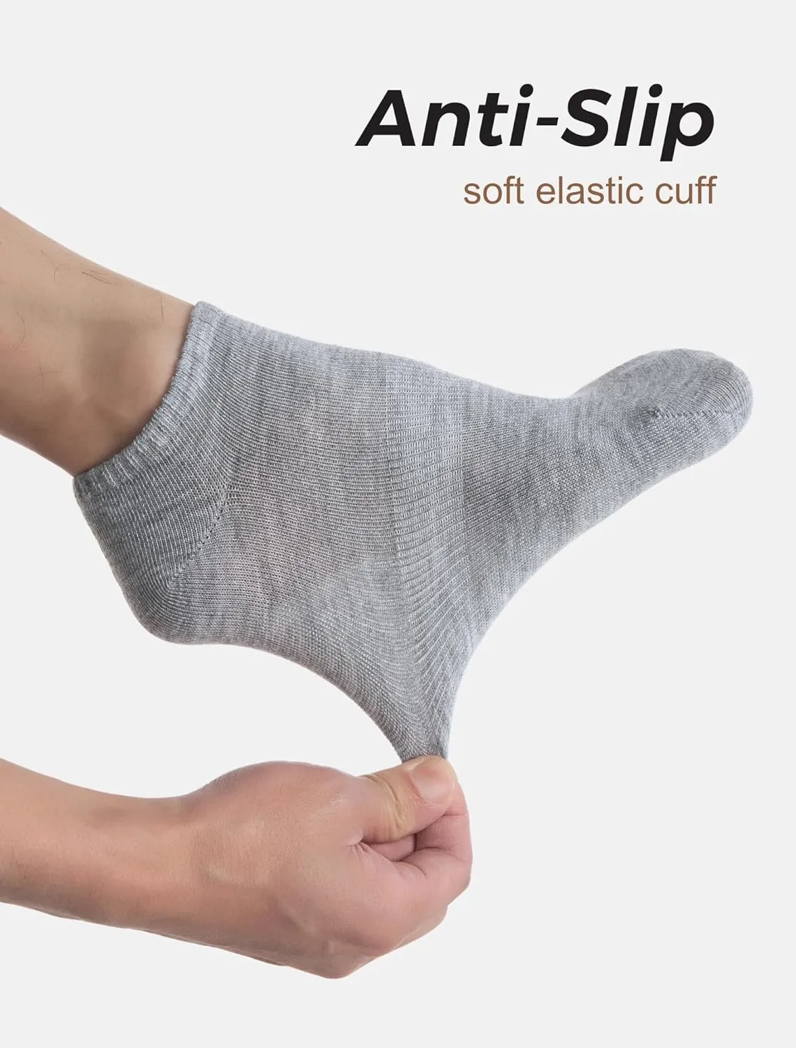 24 Pairs No-Show Socks with Arch Support Ankle Socks Lightweight & Breathable - Perfect for Daily Wear and Sports