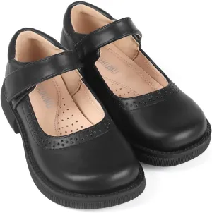 ADAMUMU Little Girls Princess Shoes Glittler Dress Shoes for Gilrs Toddler Girl Heels for Christmas Parties and Holiday Celebrations