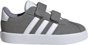 adidas Kids VL Court 3.0 Sneaker, Grey/White/Grey, 9.5 US Unisex Toddler