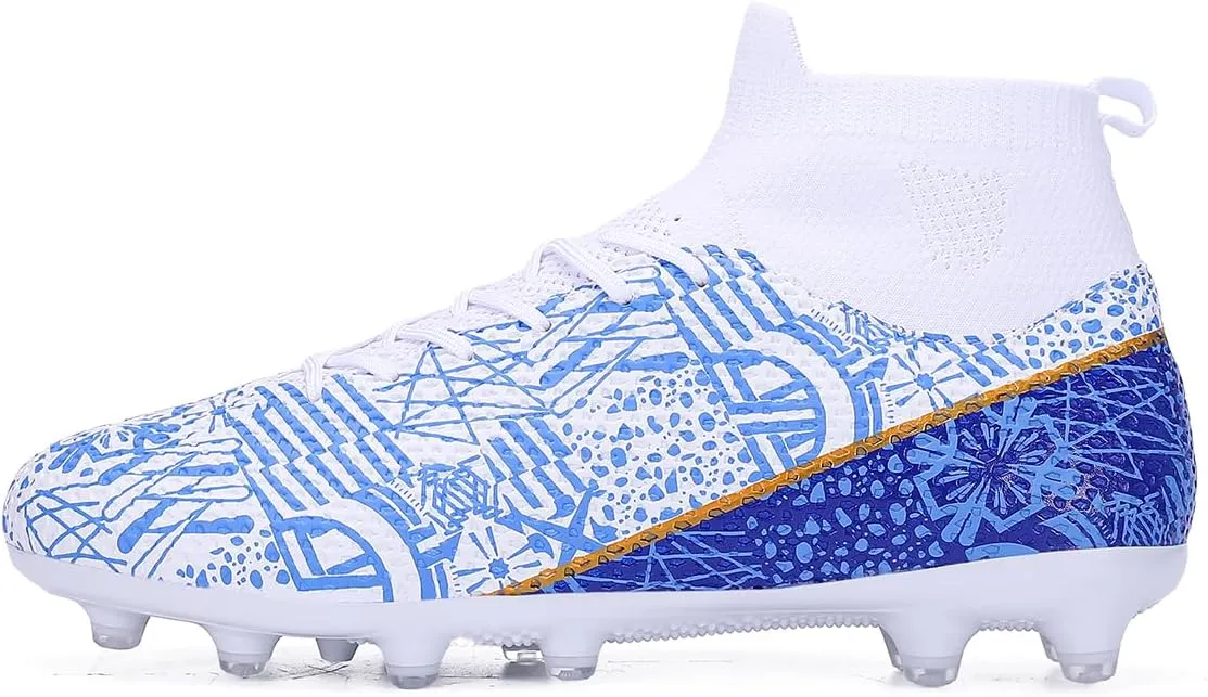 Adult Soccer Cleats Men Lightweight Football Boots Breathable Professional Sneaker Sport Athletic Ground Football Shoes