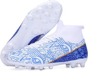 Adult Soccer Cleats Men Lightweight Football Boots Breathable Professional Sneaker Sport Athletic Ground Football Shoes