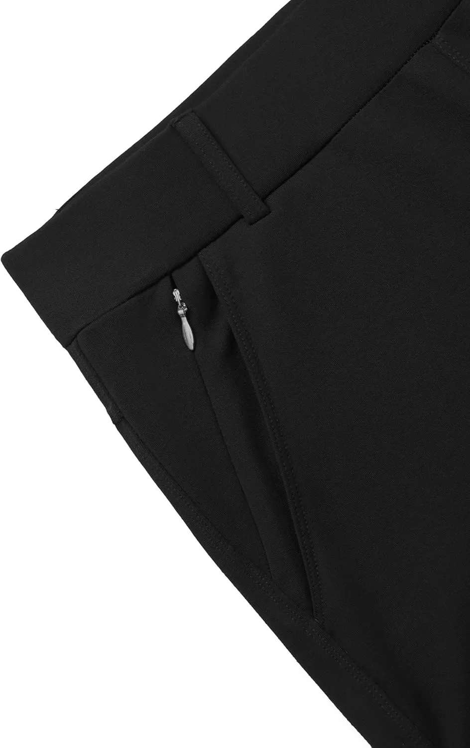 AFITNE Women's Dress Pants 2025 Stretchy Straight Leg Yoga Work Slacks with Pockets Business Casual Pants Petite/Regular/Tall