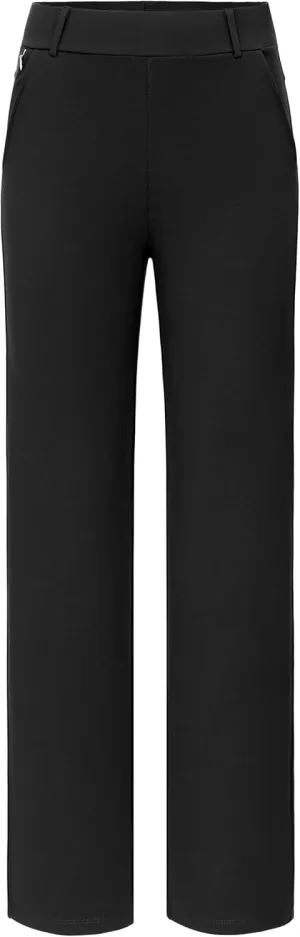 AFITNE Women's Dress Pants 2025 Stretchy Straight Leg Yoga Work Slacks with Pockets Business Casual Pants Petite/Regular/Tall