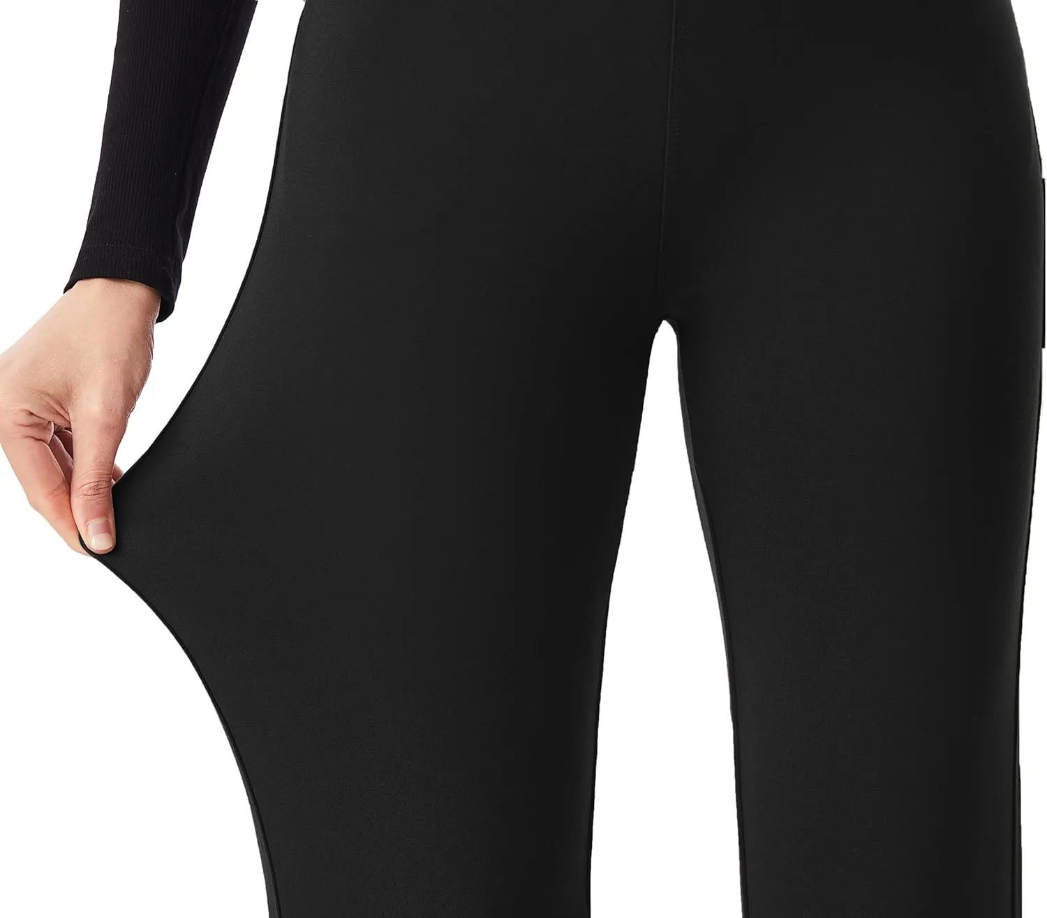 AFITNE Women's Dress Pants 2025 Stretchy Straight Leg Yoga Work Slacks with Pockets Business Casual Pants Petite/Regular/Tall