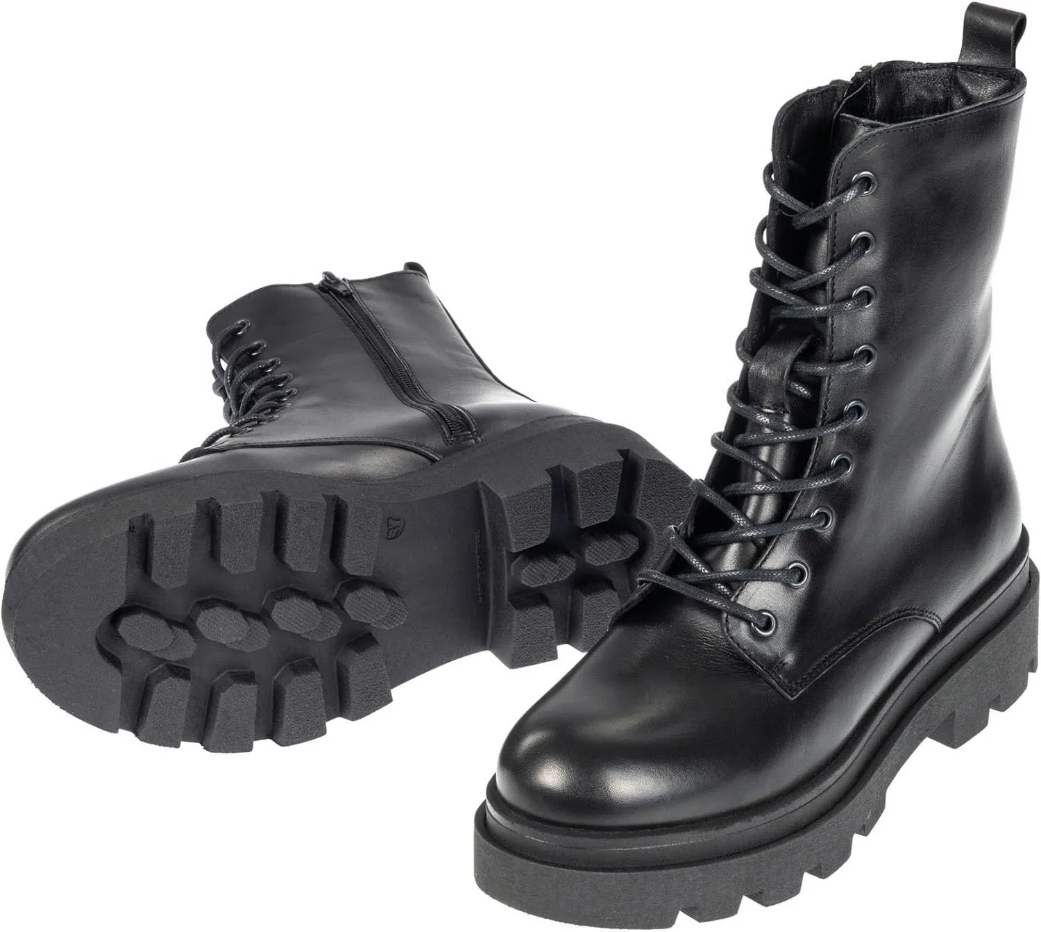 Alor Women's Ankle Boots, High-Quality Boots Made of Elegant Cowhide Leather, Warm Lining, Non-Slip and Ideal for Autumn and Winter, Made in Portugal