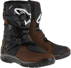 Alpinestars 2047317-82-13 Belize Drystar Boots Brown Oiled Leather Sz 13