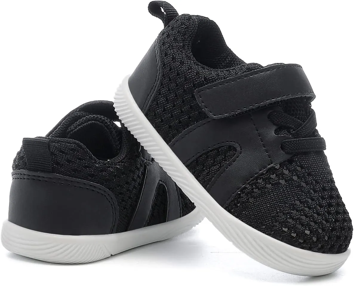 Baby Boys & Girls First Walking Shoes - Non-Slip, Breathable Infant Sneakers for 6-18 Months