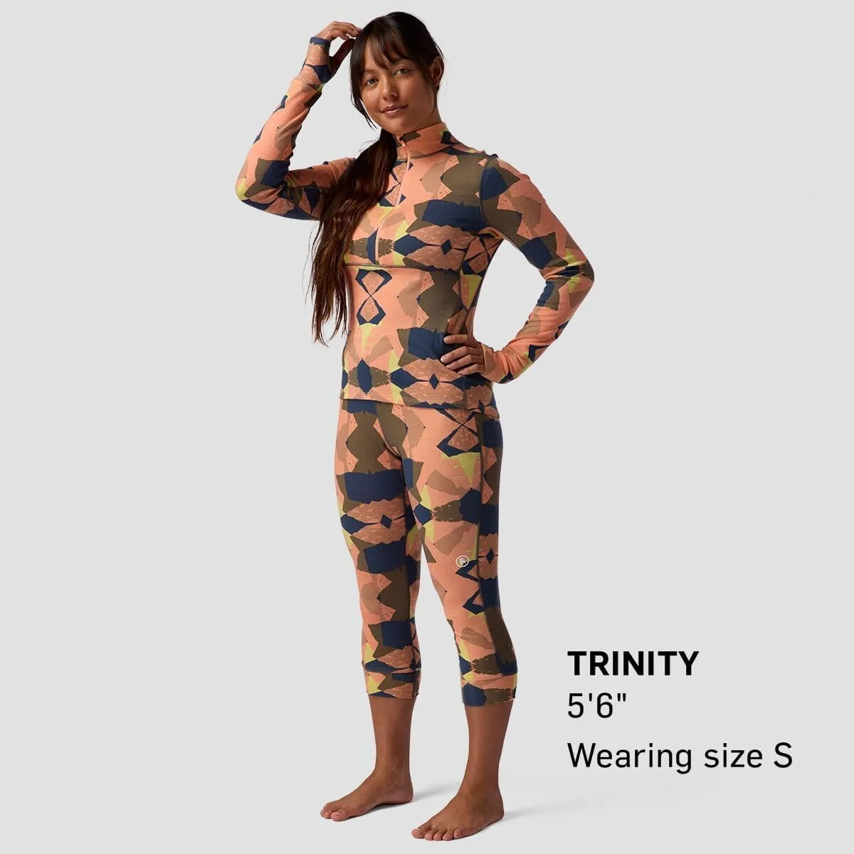 Backcountry, Cedars RWS Merino Mid-Wt Baselayer 3/4 Bottom - Women's