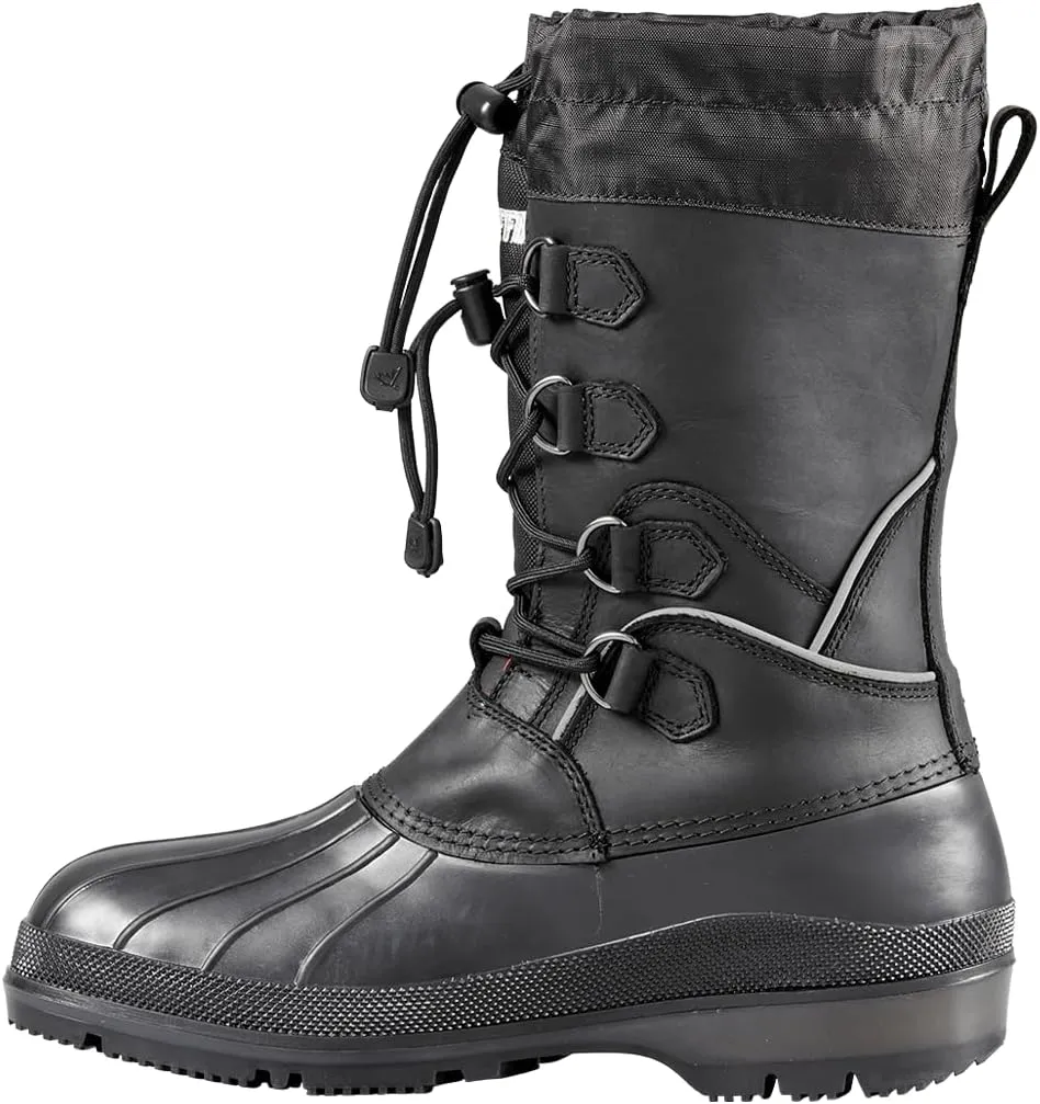 Baffin Men's MOUNTAIN Warm Waterproof Moisture-Wicking Slip-On Style Full Grain Leather Upper Snow Boots | Arctic Rated