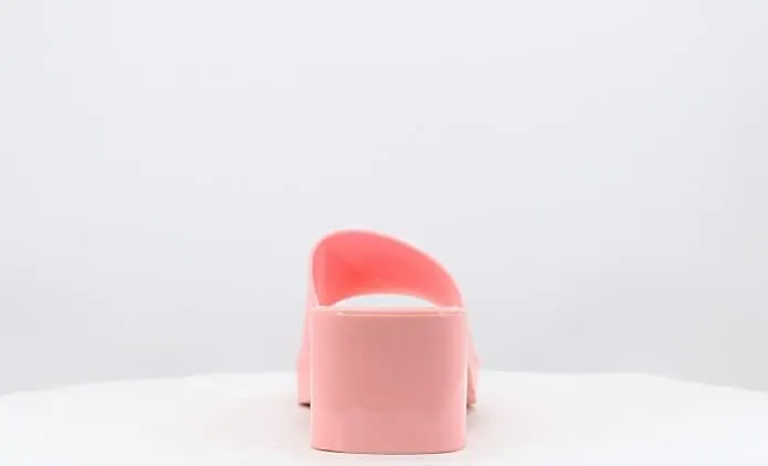 BAMBOO Jelly Chunky Block Heel Sandals