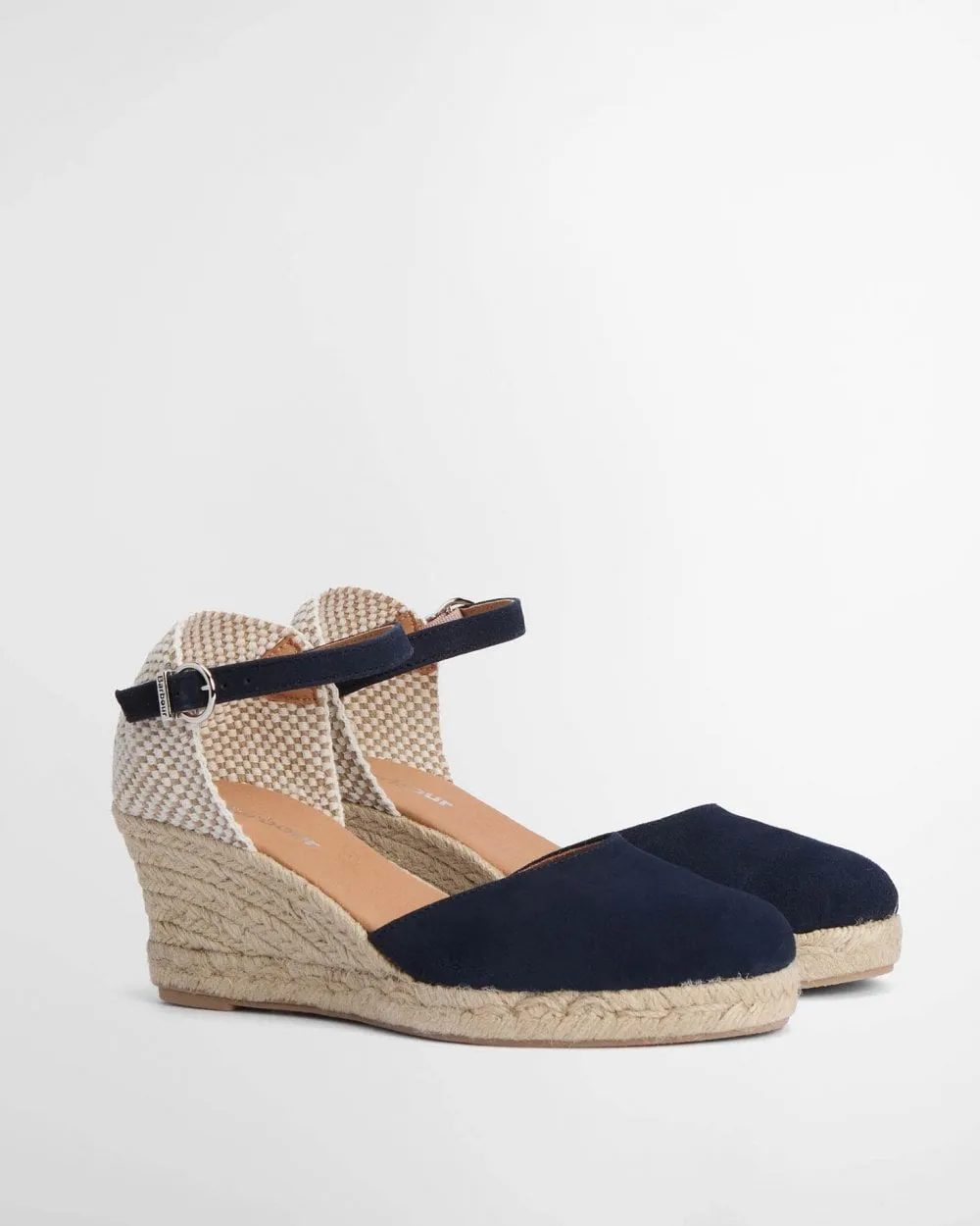 Barbour Elder Womens Suede Espadrilles