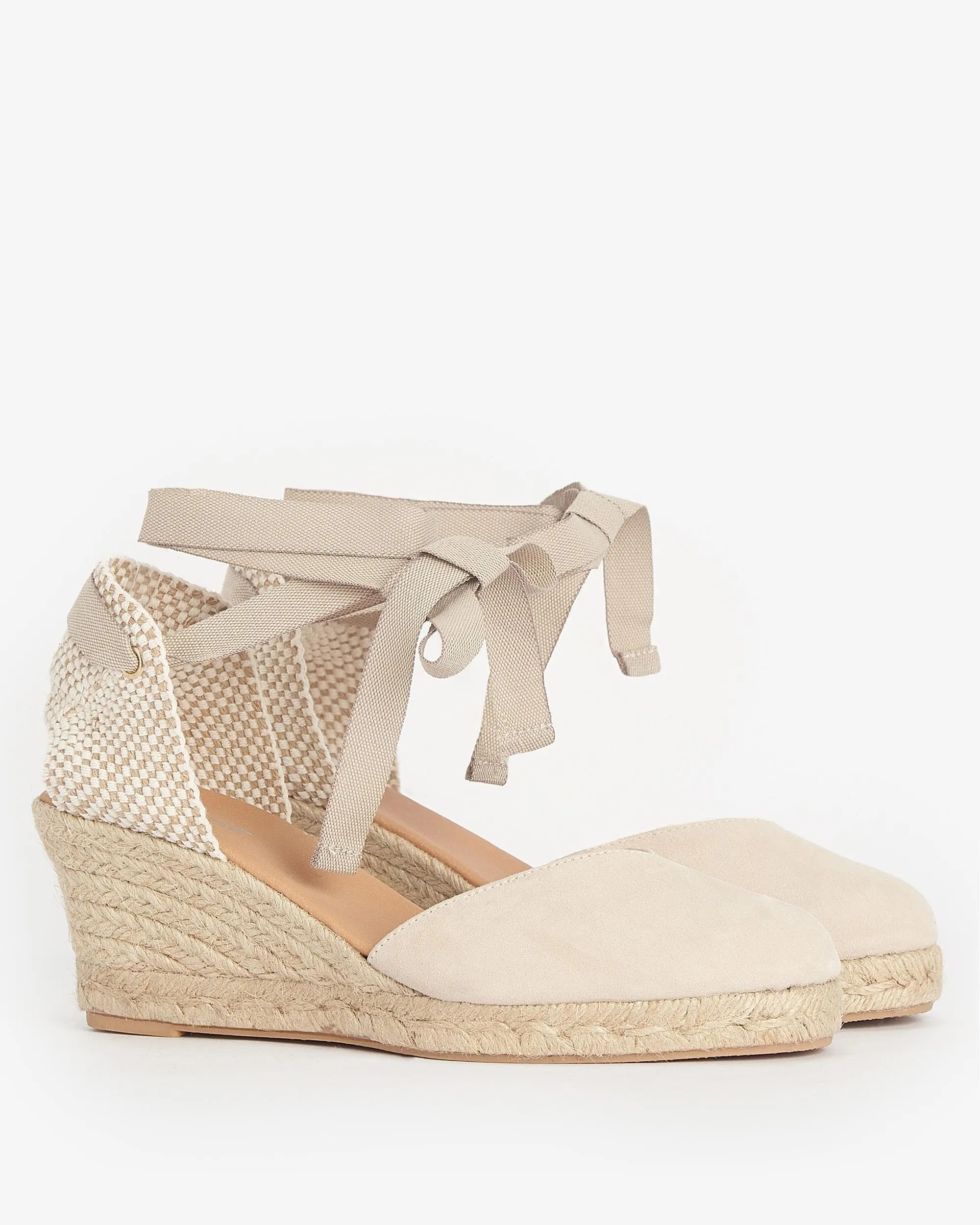Barbour Juana Womens Wedge Espadrilles