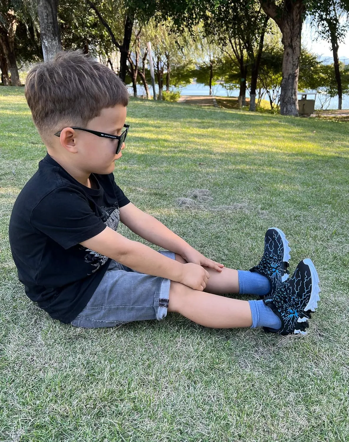 Boys Girls Running Shoes Kids Lightweight Breathable Casual Walking Sneakers Little/Big
