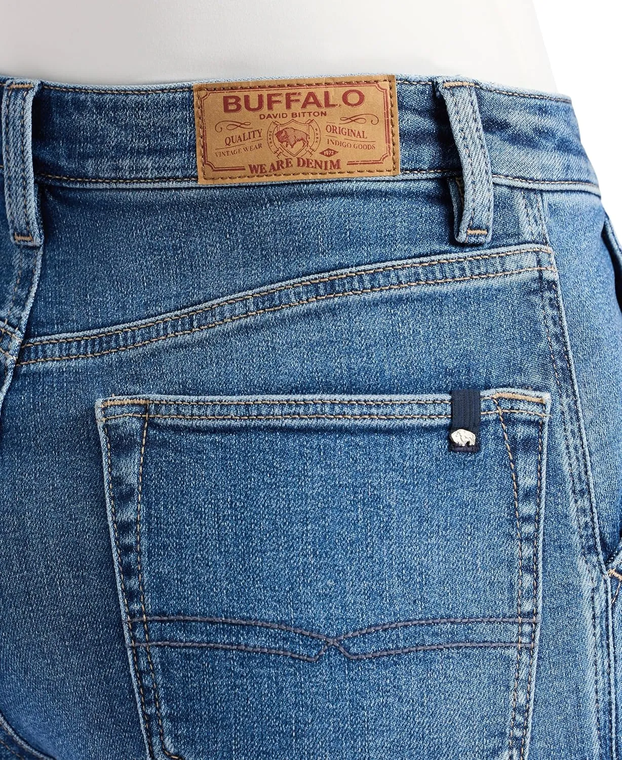 Buffalo David Bitton Women's High Rise Wide Leg Cropped Addisson