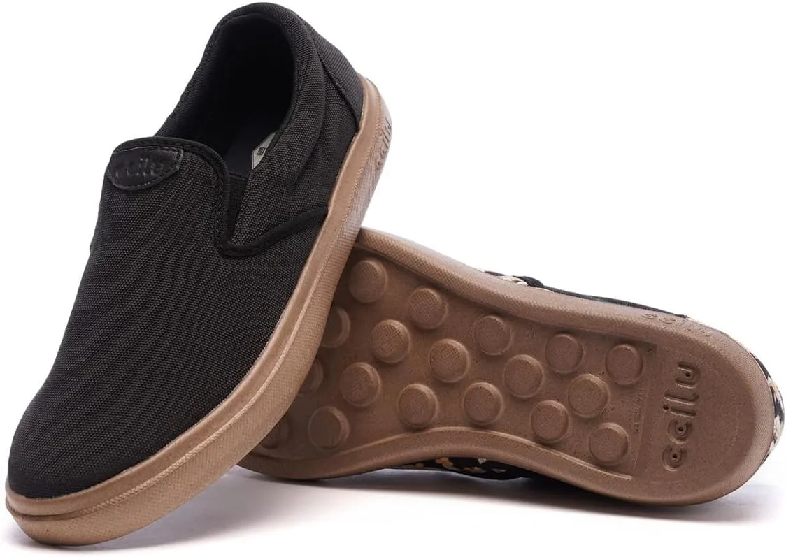 Ccilu XpreSole Cody Women's Slip-On Sneakers, Eco-Friendly, Vegan, Lightweight, Waterproof, High Grip, Comfy, Made from Coffee Grounds