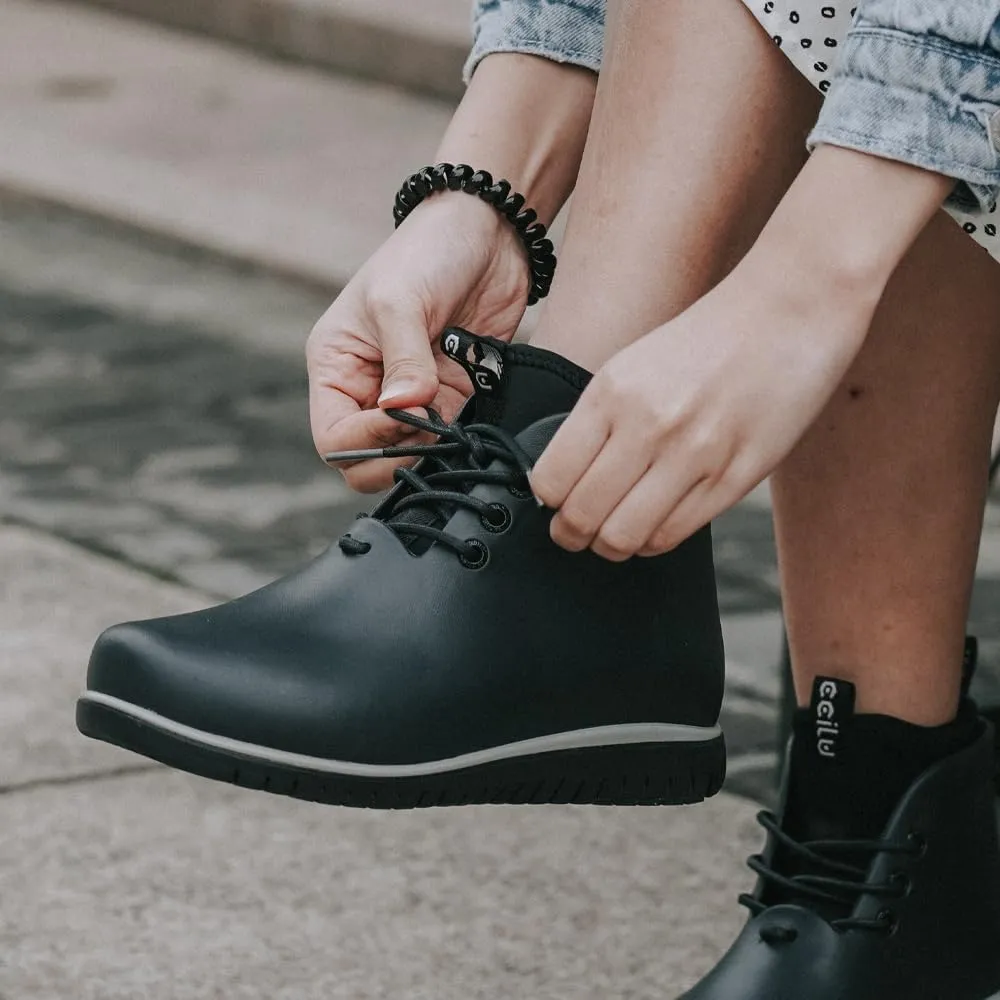 Ccilu XpreSole Panto Women's High-Top Boots, Outdoor Boots, Waterproof, Lightweight, Vegan, High Grip, Made from Sustainable Coffee Grounds