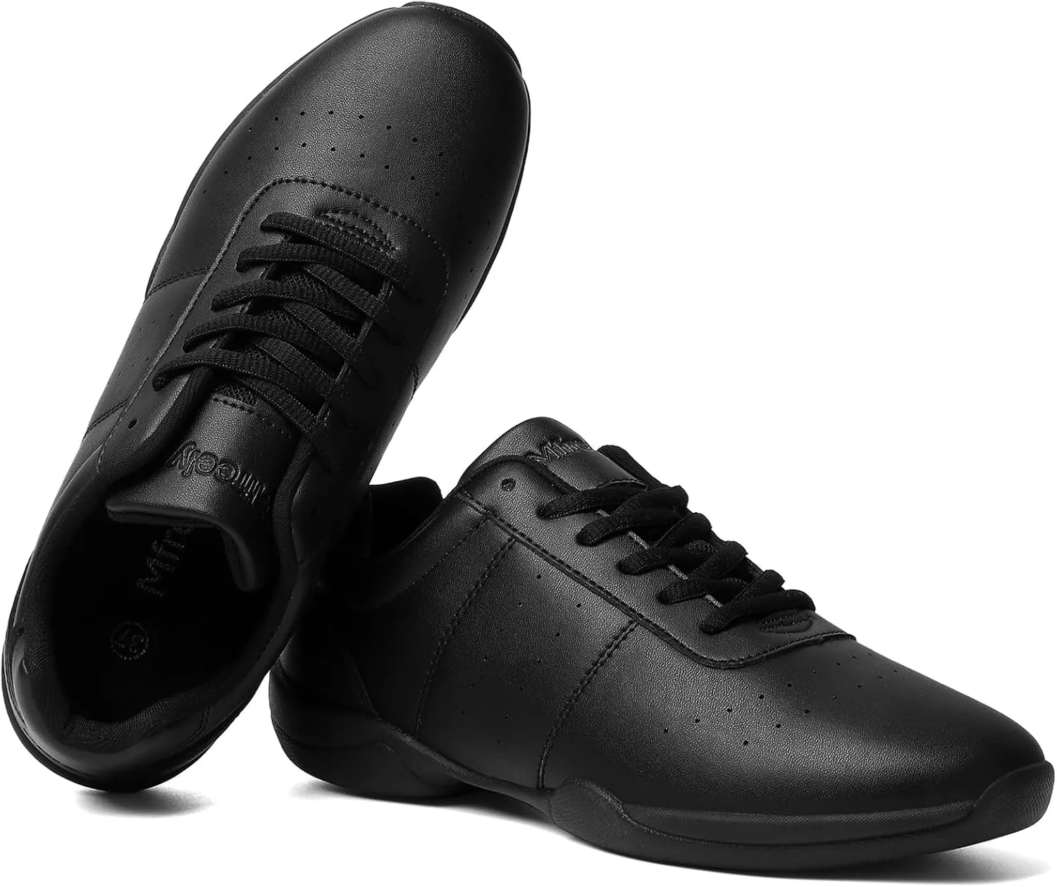 Cheer Shoes for Women White Cheerleading Athletic Dance Shoes Flats Girls Tennis Walking Sneakers