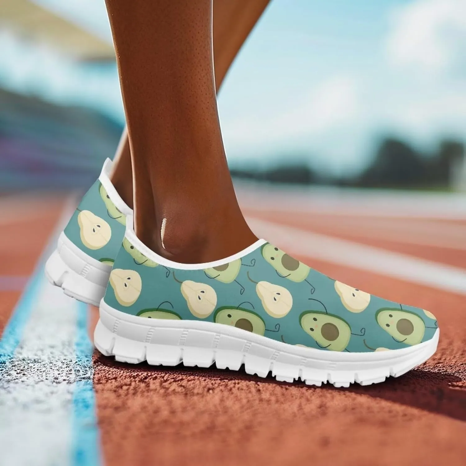 Coloranimal Flats for Women Walking Shoes Casual Flats Comfortable Womens Travel Shoes Loafers with Anti Skid Sole Fashion Womens Footwear