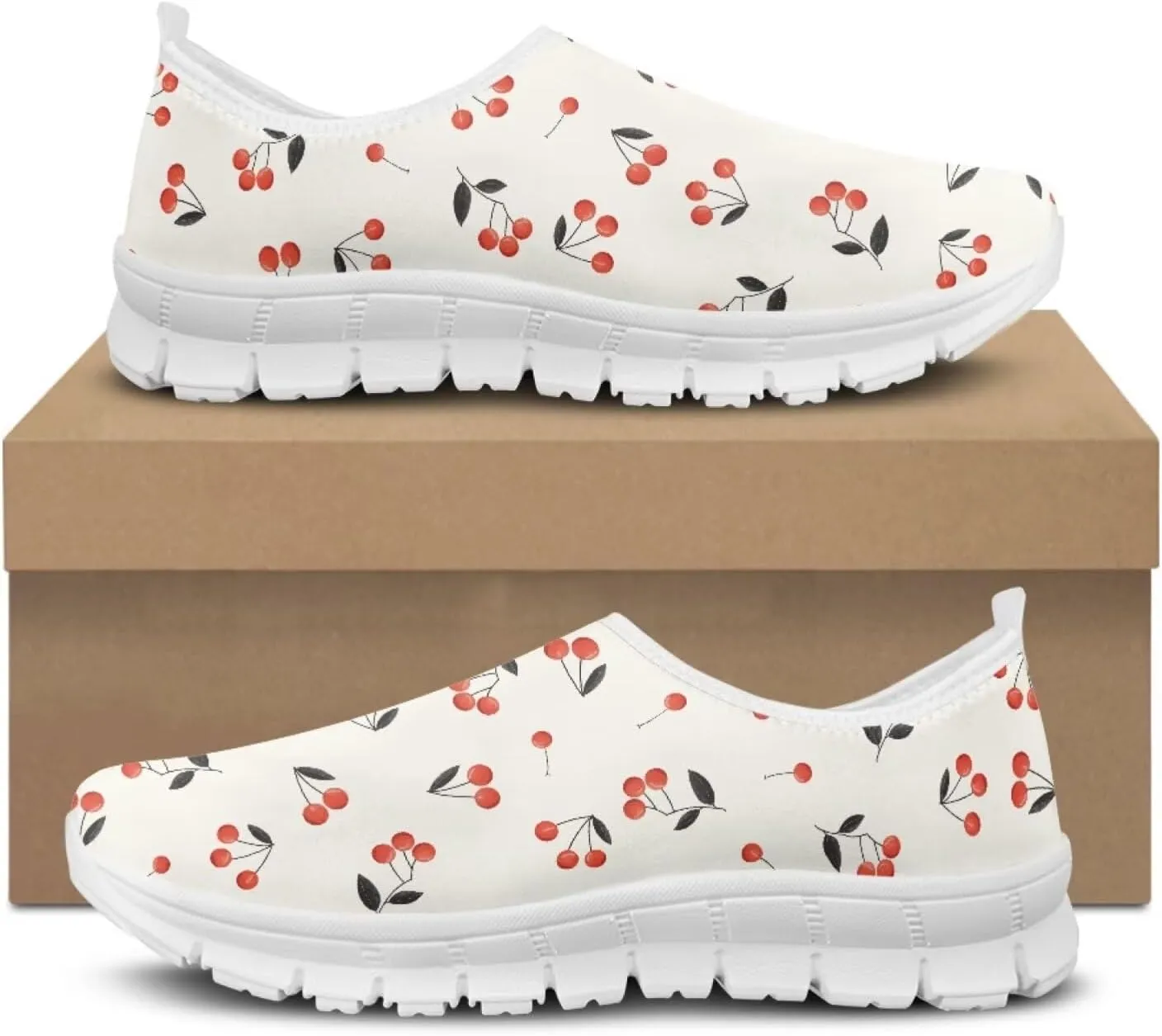 Coloranimal Flats for Women Walking Shoes Casual Flats Comfortable Womens Travel Shoes Loafers with Anti Skid Sole Fashion Womens Footwear