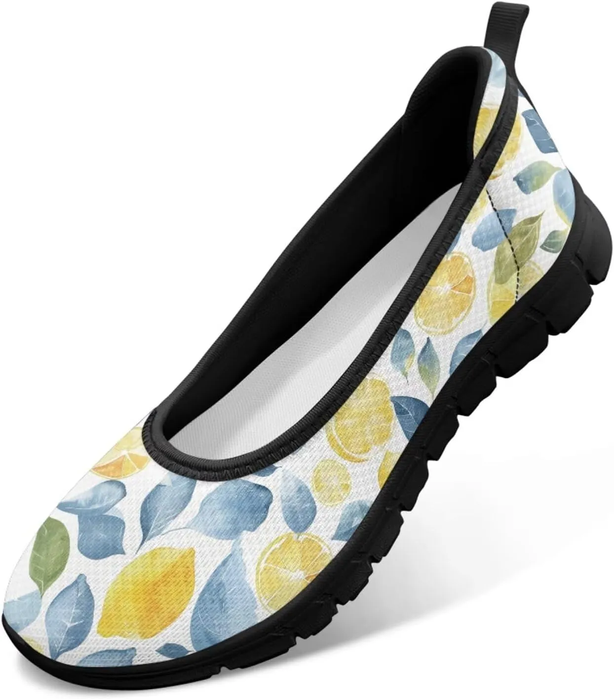 Coloranimal Womens Flats Loafers Slip On Shoes Travel Shoes Fashion Walking Running Shoes Outdoor Lightweight Womens Mesh Flats