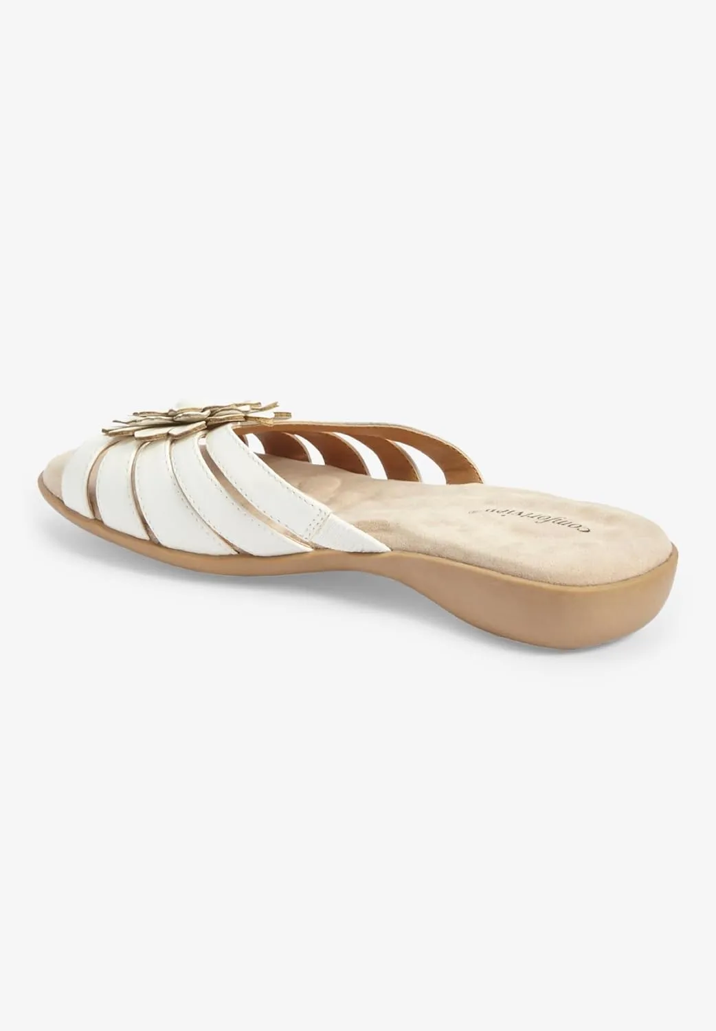 Comfortview Women's Wide Width The Abigail Sandal