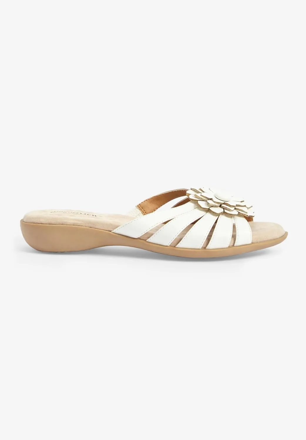 Comfortview Women's Wide Width The Abigail Sandal