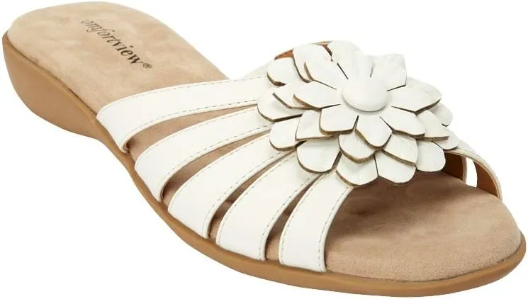 Comfortview Women's Wide Width The Abigail Sandal