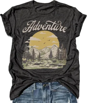 Country Music and Beer Funny Drinking Shirt for Women Summer Vacation T Shirts Vintage Country Shirts Tops