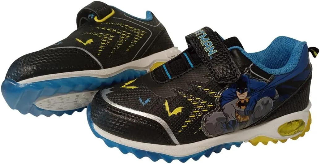 DC Comics Boy's Batman Light Up Sneaker Shoes