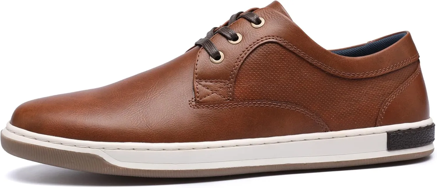 DECARSDZ Men's Fashion Sneakers Dress Sneaker Oxford Casual Shoes for Men