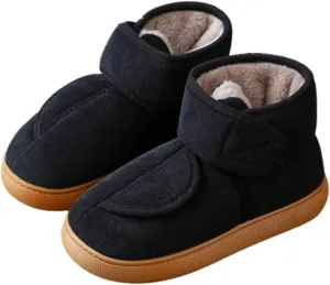 Diabetic Shoes for Women Wide Width, Warm Winter Boots for Elderly, Shoes for Edema and Swollen Feet Women Men