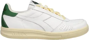 Diadora Mens B.Elite H Cork Italia Lace Up Sneakers Shoes Casual - White