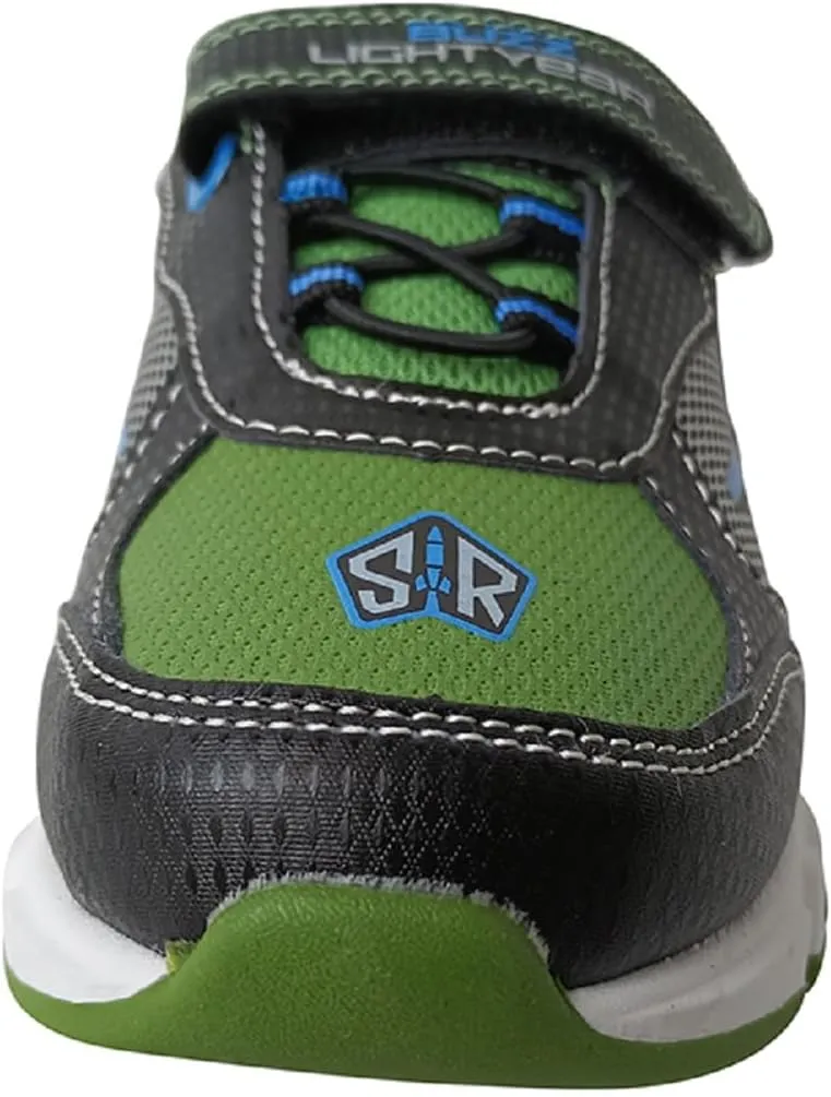 Disney Boy's Toy Story Woody Buzz Lightyear Light Up Sneakers