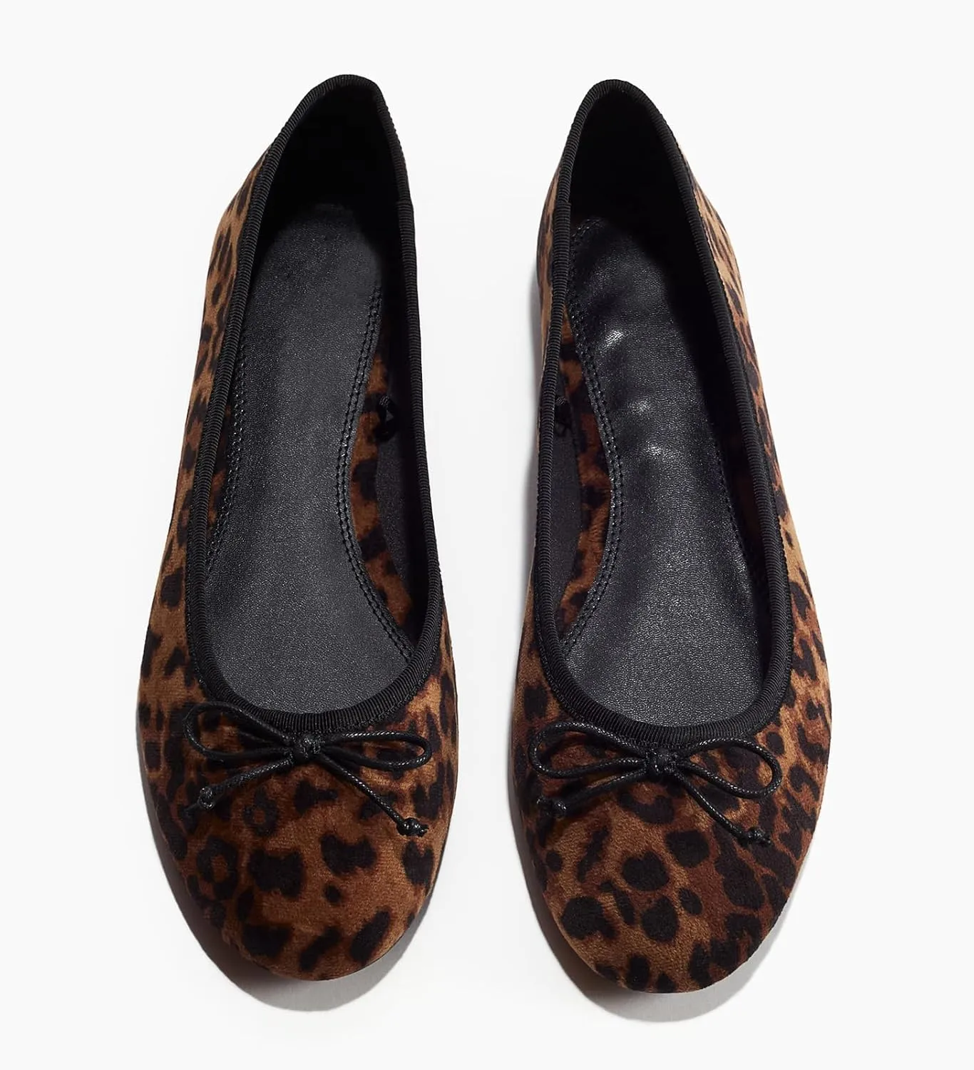 DOEYG Ballet Flats for Women Mary Janes Round Toe Low Heel Bowknot Elastic Straps Flats Shoes