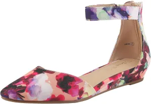 DREAM PAIRS Women's Low Wedge Ankle Strap Dress Flats Shoes