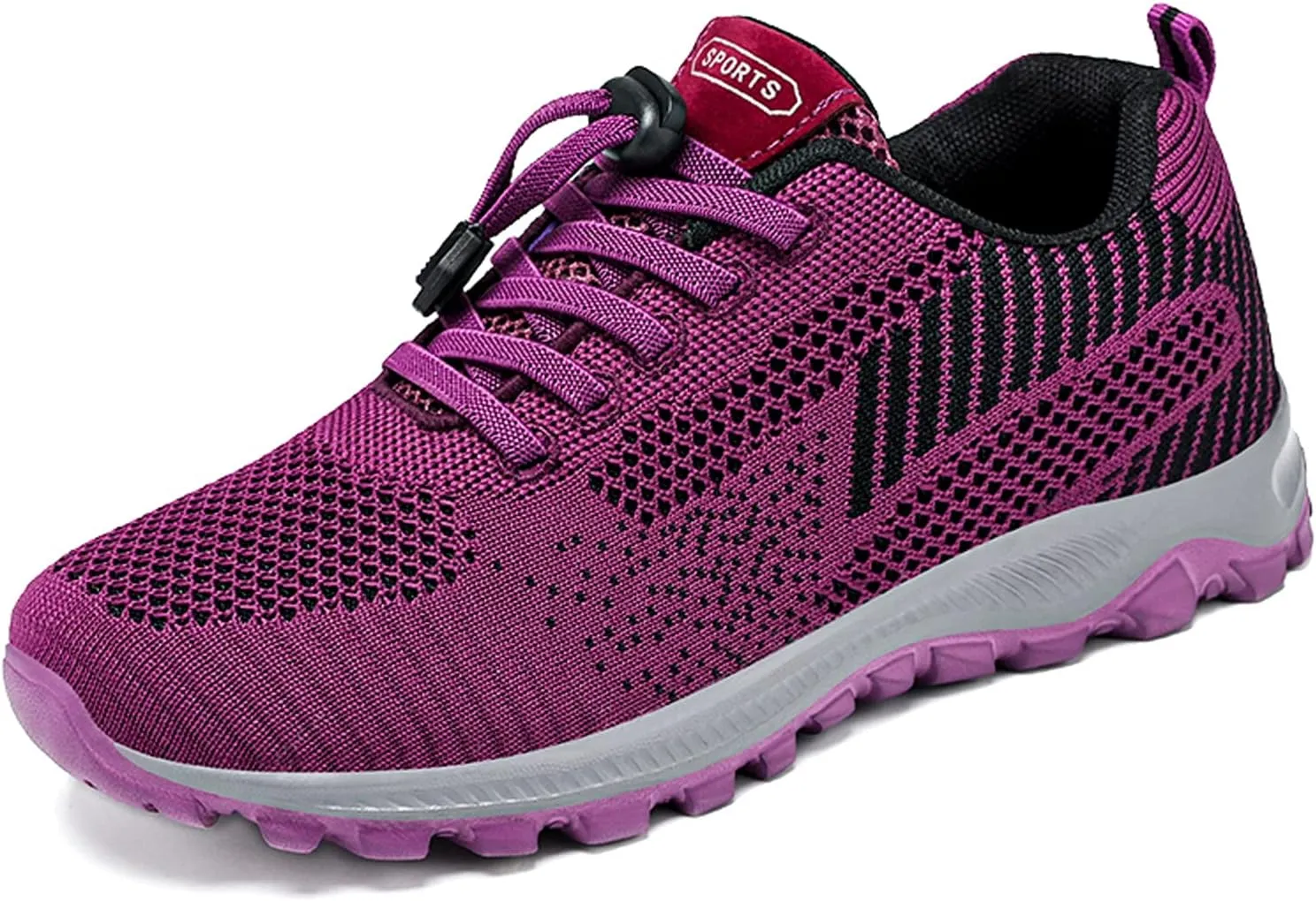 EFTCAL Women's Mesh Breathable Running Shoes,Cushioning Lightweight Non-Slip Fashion Sneakers Workout Jogging Tennis Outdoor Travel Casual Shoes