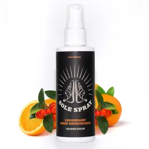 Extra Powerful — Natural Shoe Deodorizer Spray – Long-Lasting Freshness & Effective - Made in Canada - By Sonnie Trotter - Strong enough for stinky climbing shoes, strong enough for anything else