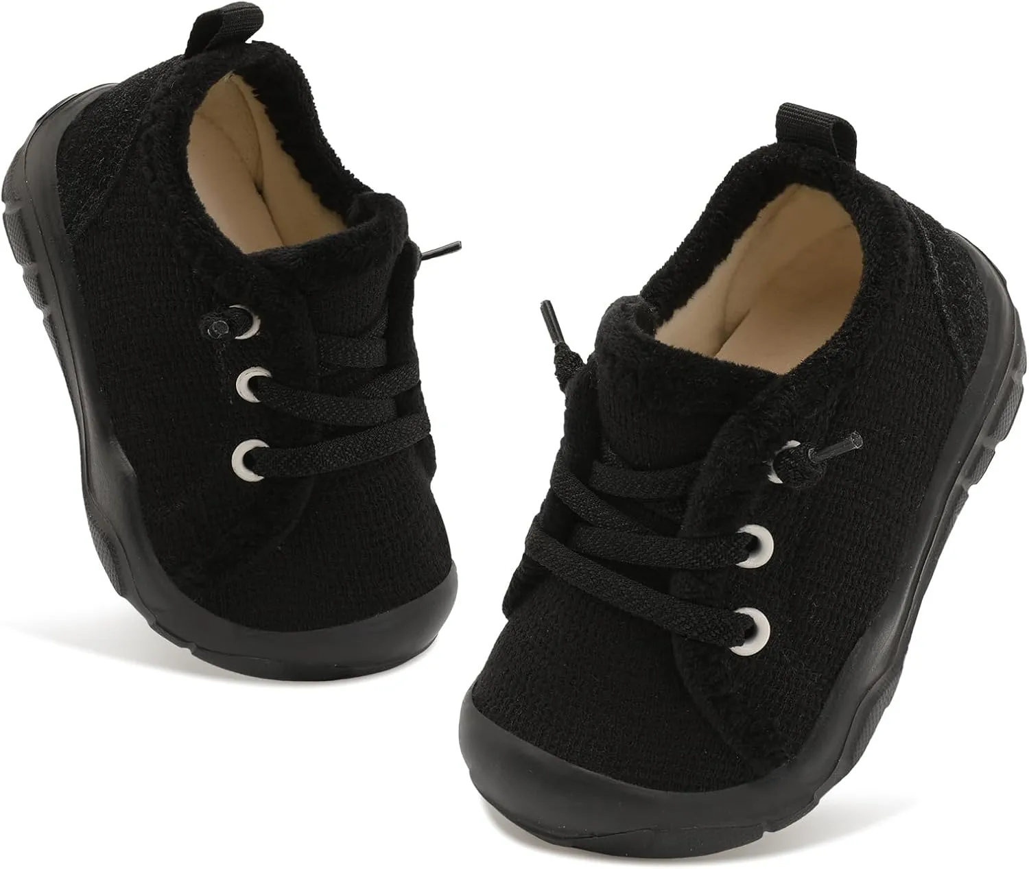 FEETCITY Wide Boys & Girls Winter Shoes - Barefoot & Walking Shoes, Slip On, Tennis Design
