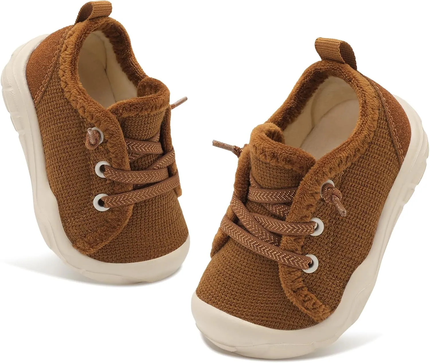 FEETCITY Wide Boys & Girls Winter Shoes - Barefoot & Walking Shoes, Slip On, Tennis Design