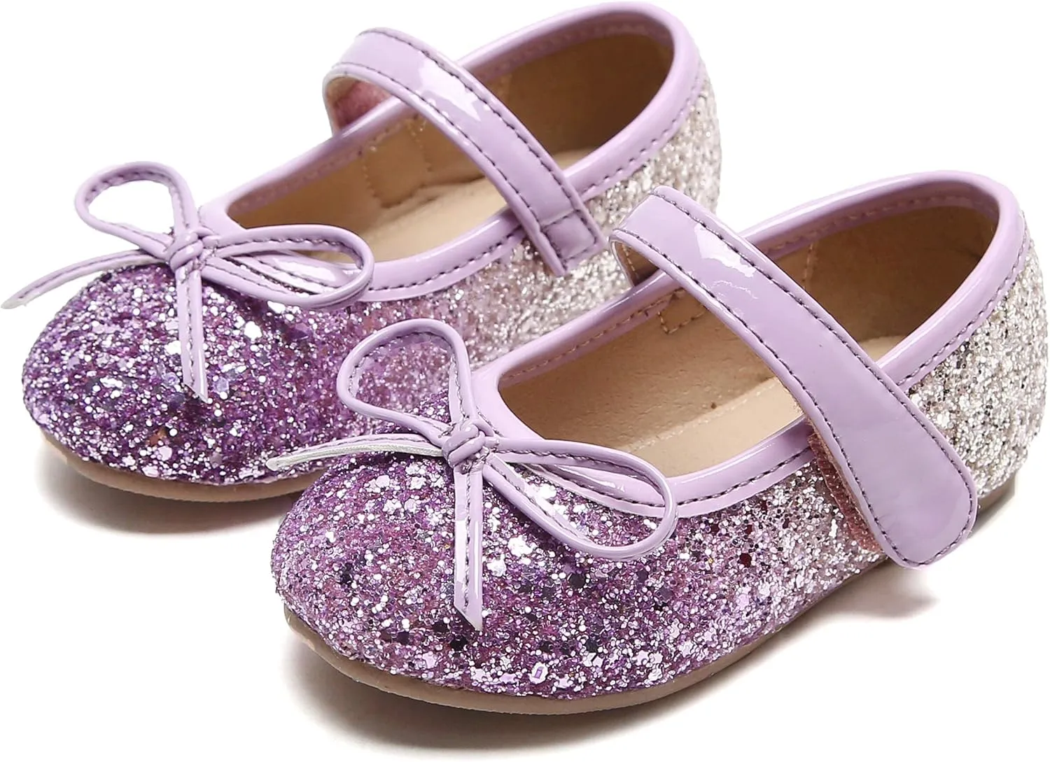 Felix & Flora Toddler Flower Girl Dress Shoes - Girl Ballet Flats Party School Shoes Wedding