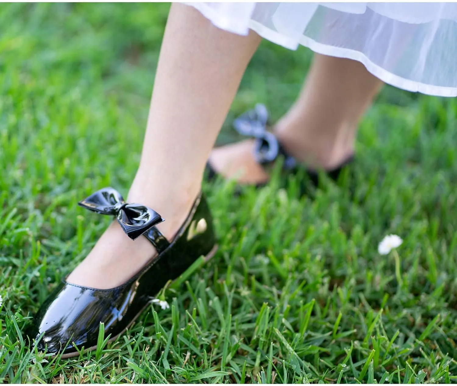 Felix & Flora Toddler Flower Girl Dress Shoes - Girl Ballet Flats Party School Shoes Wedding