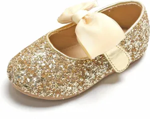 Felix & Flora Toddler Flower Girl Dress Shoes - Girl Ballet Flats Party School Shoes Wedding