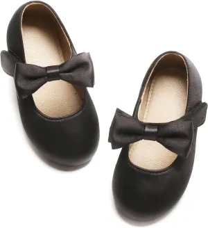 Felix & Flora Toddler Flower Girl Dress Shoes - Girl Ballet Flats Party School Shoes Wedding
