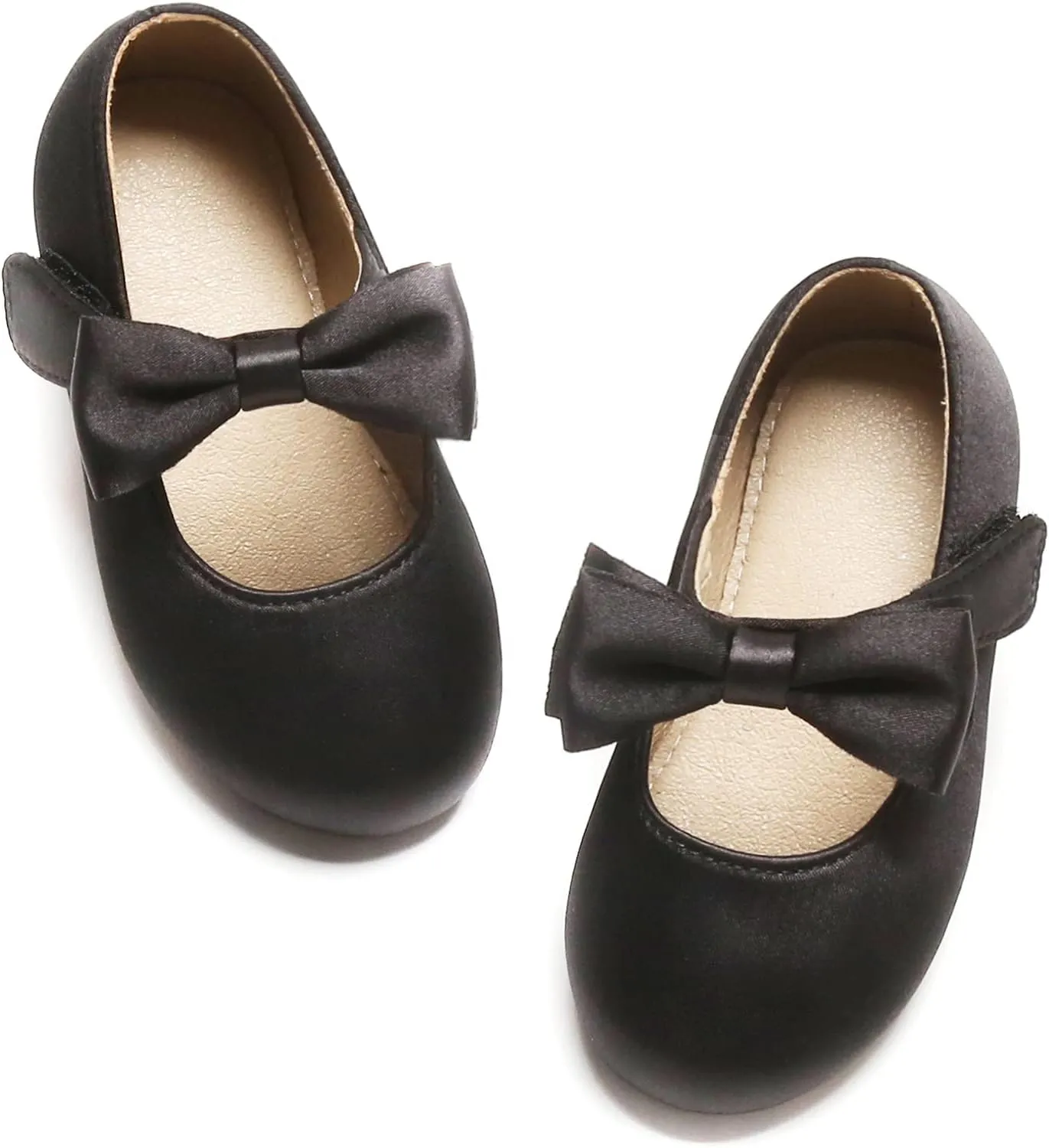 Felix & Flora Toddler Flower Girl Dress Shoes - Girl Ballet Flats Party School Shoes Wedding