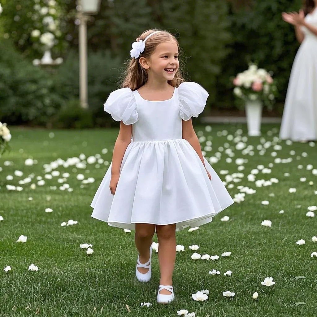 Felix & Flora Toddler Girl Dress Shoes - Flower Girl Ballet Mary Jane Flats Party School Wedding
