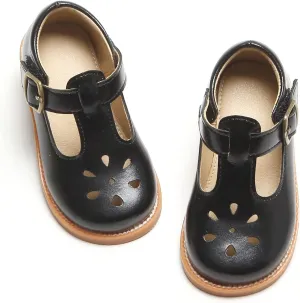 Felix & Flora Toddler Little Girl Mary Jane Dress Shoes - Ballet Flats for Girl Party School Shoes