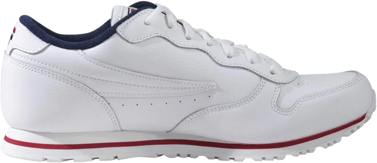 Fila Men's Euro-Jogger-II White Navy Red Sneakers Shoes