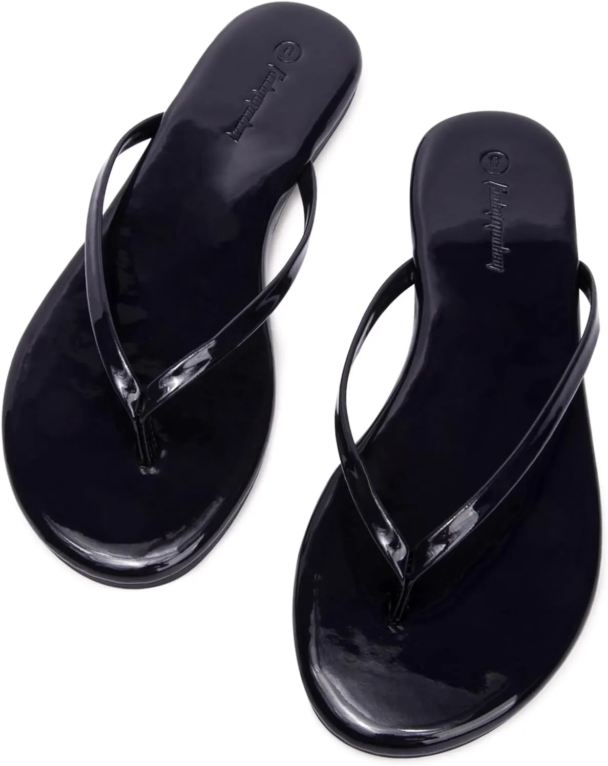 FUNKYMONKEY Flip Flops for Women, Recovery Sandals with Comfortable Plantar Fasciitis Arch Support