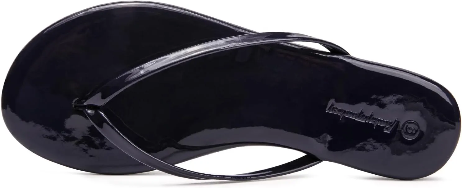 FUNKYMONKEY Flip Flops for Women, Recovery Sandals with Comfortable Plantar Fasciitis Arch Support